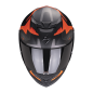 Preview: Scorpion Integralhelm Exo-520 Evo Air Elan Matt Schwarz-Orange